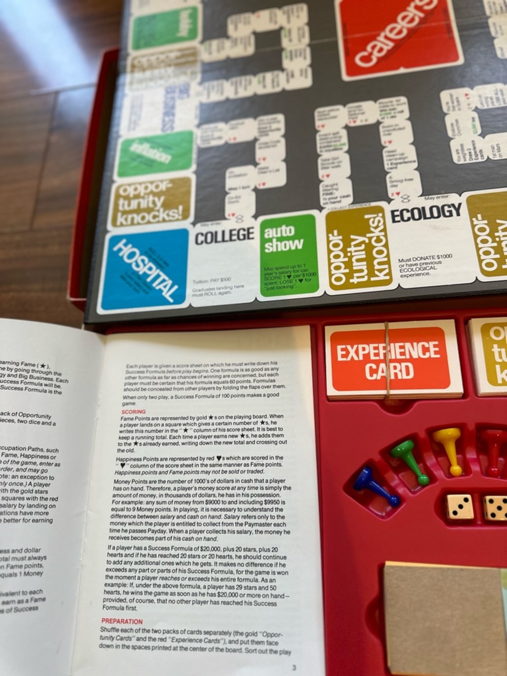 Vintage Parker Brothers Careers Board Game - Picture 8 of 14